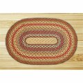 Capitol Earth Rugs Honey-Vanilla-Ginger Oval Rug 05-300